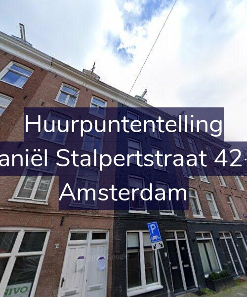Foto gevel Huurpuntentelling voor Daniël Stalpertstraat 42-1, Amsterdam