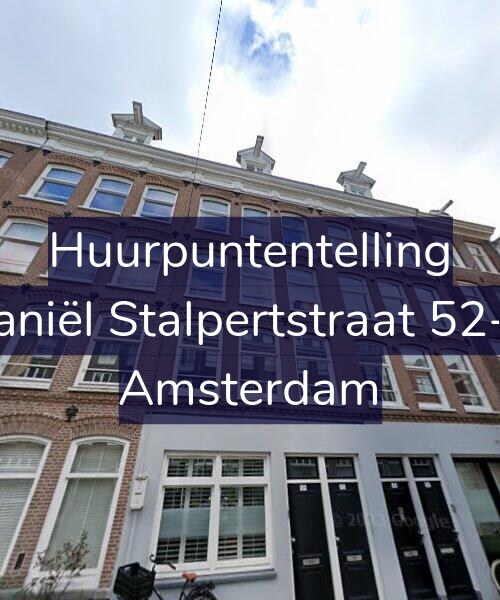 Foto gevel Huurpuntentelling voor Daniël Stalpertstraat 52-H, Amsterdam