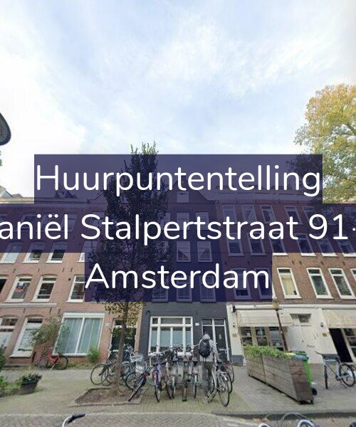 Foto gevel Huurpuntentelling voor Daniël Stalpertstraat 91-1, Amsterdam
