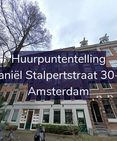 Foto gevel Huurpuntentelling voor Daniël Stalpertstraat 30-A, Amsterdam