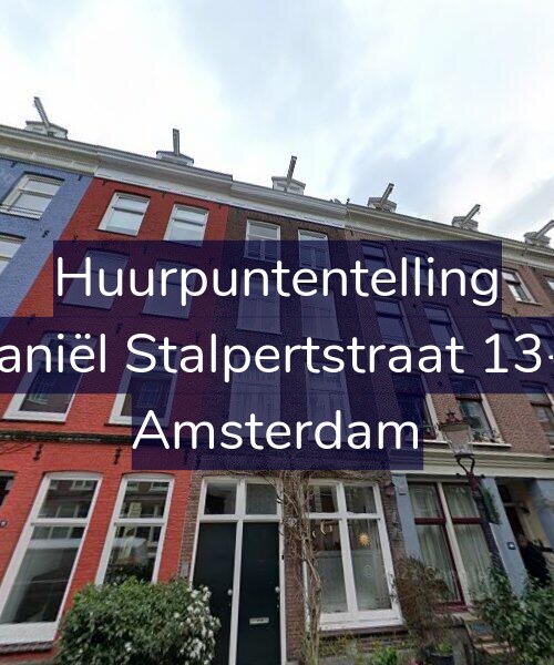 Foto gevel Huurpuntentelling voor Daniël Stalpertstraat 13-2, Amsterdam