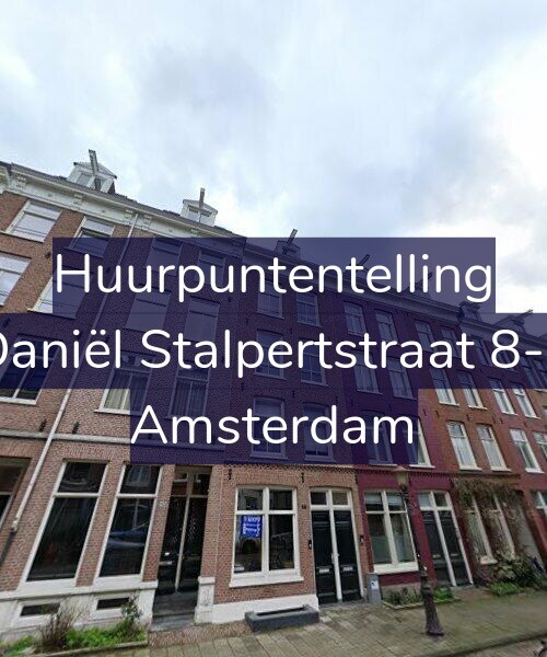 Foto gevel Huurpuntentelling voor Daniël Stalpertstraat 8-1, Amsterdam