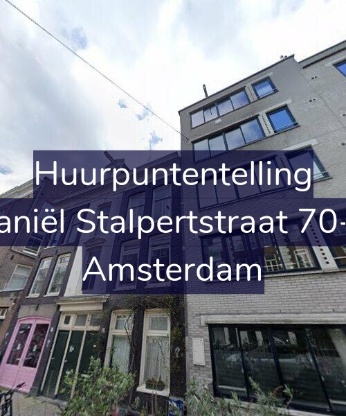 Foto gevel Huurpuntentelling voor Daniël Stalpertstraat 70-A, Amsterdam