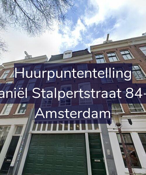 Foto gevel Huurpuntentelling voor Daniël Stalpertstraat 84-A, Amsterdam