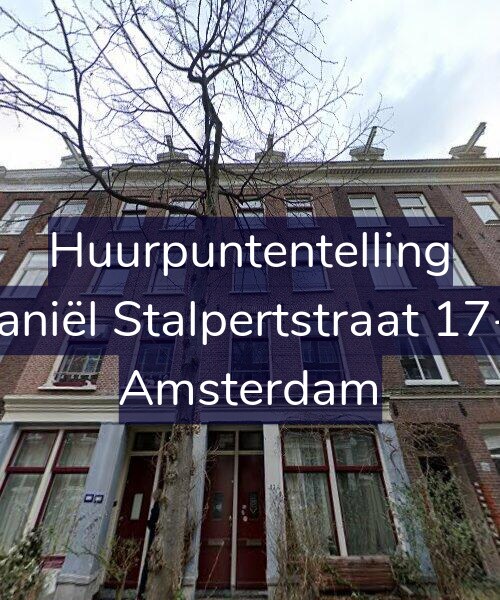 Foto gevel Huurpuntentelling voor Daniël Stalpertstraat 17-3, Amsterdam
