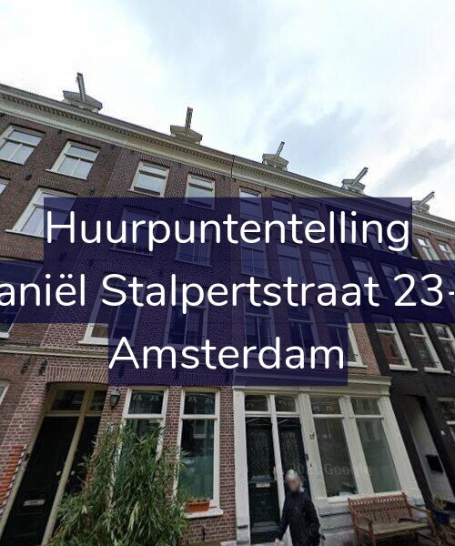 Foto gevel Huurpuntentelling voor Daniël Stalpertstraat 23-C, Amsterdam