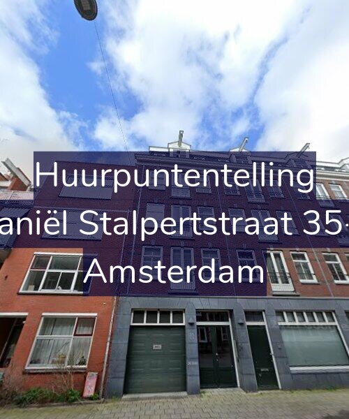 Foto gevel Huurpuntentelling voor Daniël Stalpertstraat 35-E, Amsterdam