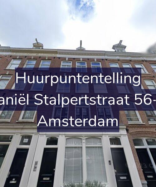 Foto gevel Huurpuntentelling voor Daniël Stalpertstraat 56-H, Amsterdam
