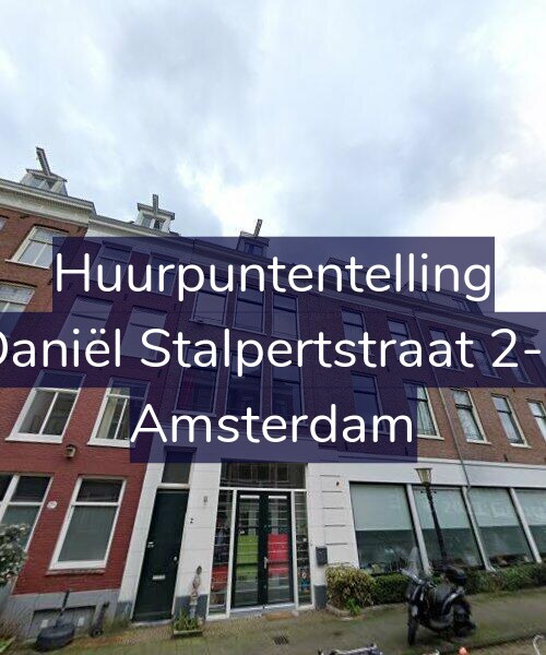 Foto gevel Huurpuntentelling voor Daniël Stalpertstraat 2-1, Amsterdam