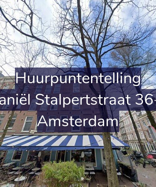 Foto gevel Huurpuntentelling voor Daniël Stalpertstraat 36-3, Amsterdam