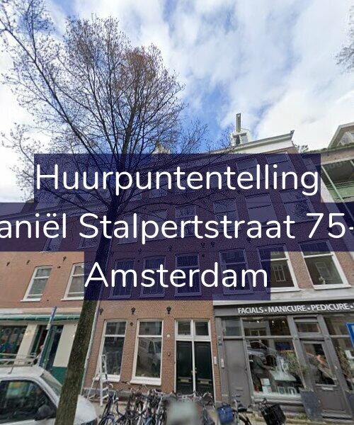 Foto gevel Huurpuntentelling voor Daniël Stalpertstraat 75-B, Amsterdam