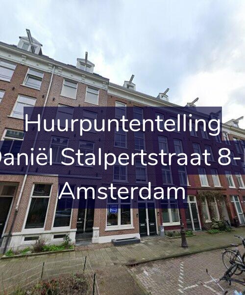 Foto gevel Huurpuntentelling voor Daniël Stalpertstraat 8-H, Amsterdam