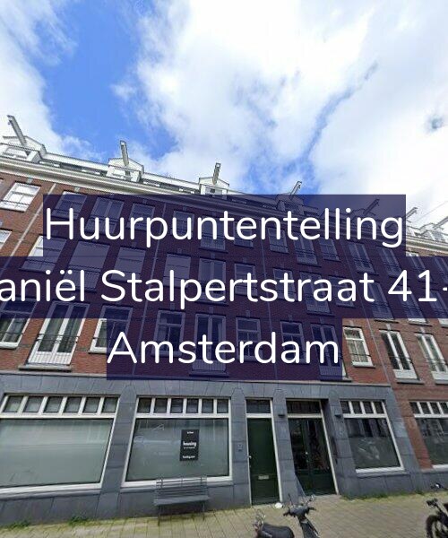 Foto gevel Huurpuntentelling voor Daniël Stalpertstraat 41-K, Amsterdam