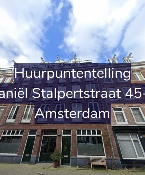 Foto gevel Huurpuntentelling voor Daniël Stalpertstraat 45-C, Amsterdam