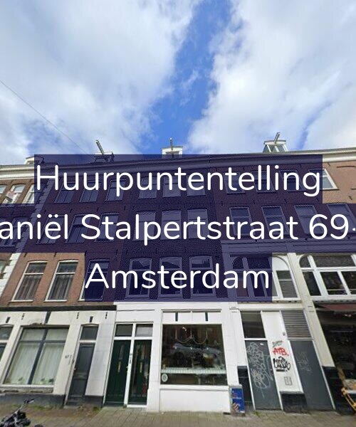 Foto gevel Huurpuntentelling voor Daniël Stalpertstraat 69-3, Amsterdam