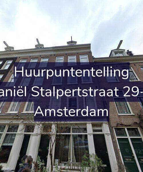 Foto gevel Huurpuntentelling voor Daniël Stalpertstraat 29-H, Amsterdam