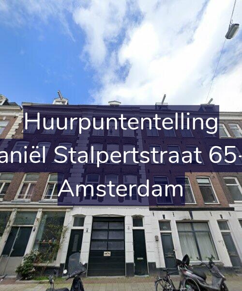 Foto gevel Huurpuntentelling voor Daniël Stalpertstraat 65-C, Amsterdam