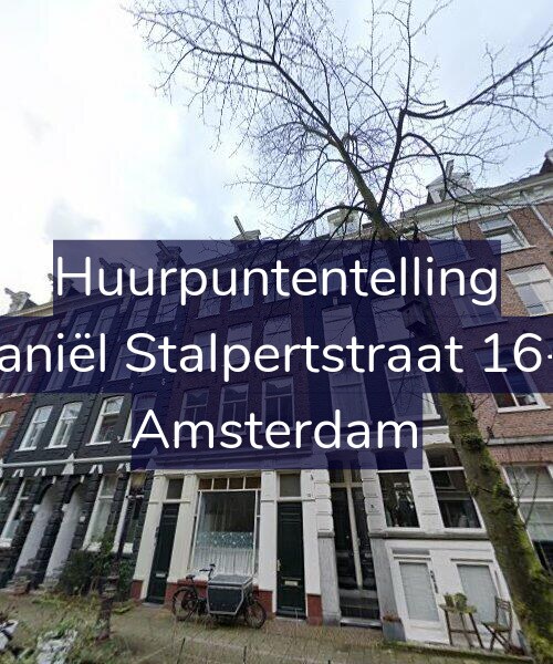 Foto gevel Huurpuntentelling voor Daniël Stalpertstraat 16-3, Amsterdam