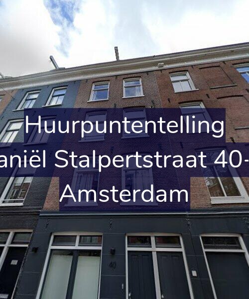 Foto gevel Huurpuntentelling voor Daniël Stalpertstraat 40-H, Amsterdam