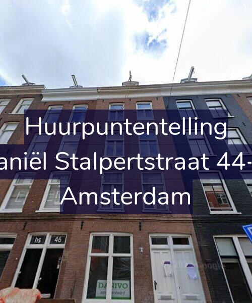 Foto gevel Huurpuntentelling voor Daniël Stalpertstraat 44-H, Amsterdam