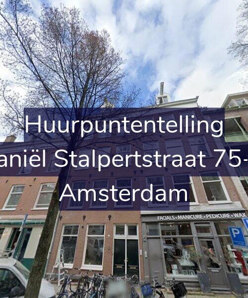 Foto gevel Huurpuntentelling voor Daniël Stalpertstraat 75-D, Amsterdam
