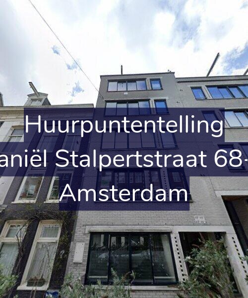 Foto gevel Huurpuntentelling voor Daniël Stalpertstraat 68-C, Amsterdam