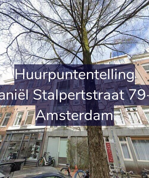 Foto gevel Huurpuntentelling voor Daniël Stalpertstraat 79-B, Amsterdam