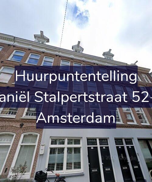 Foto gevel Huurpuntentelling voor Daniël Stalpertstraat 52-3, Amsterdam