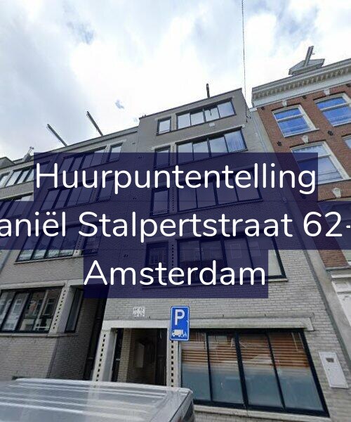 Foto gevel Huurpuntentelling voor Daniël Stalpertstraat 62-B, Amsterdam