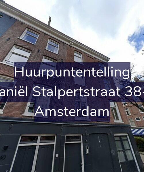 Foto gevel Huurpuntentelling voor Daniël Stalpertstraat 38-1, Amsterdam