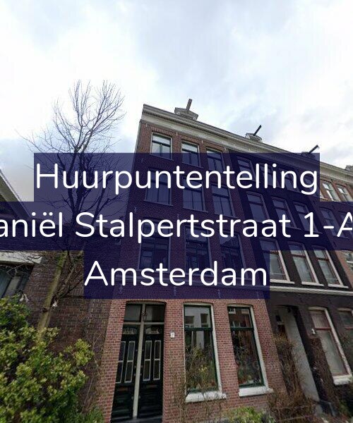 Foto gevel Huurpuntentelling voor Daniël Stalpertstraat 1-AH, Amsterdam
