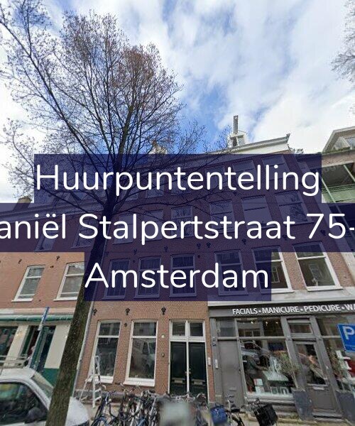 Foto gevel Huurpuntentelling voor Daniël Stalpertstraat 75-G, Amsterdam