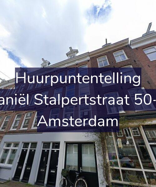 Foto gevel Huurpuntentelling voor Daniël Stalpertstraat 50-H, Amsterdam