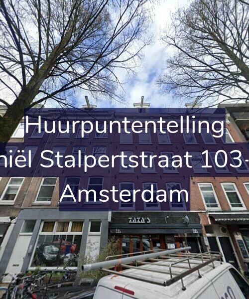 Foto gevel Huurpuntentelling voor Daniël Stalpertstraat 103-1A, Amsterdam