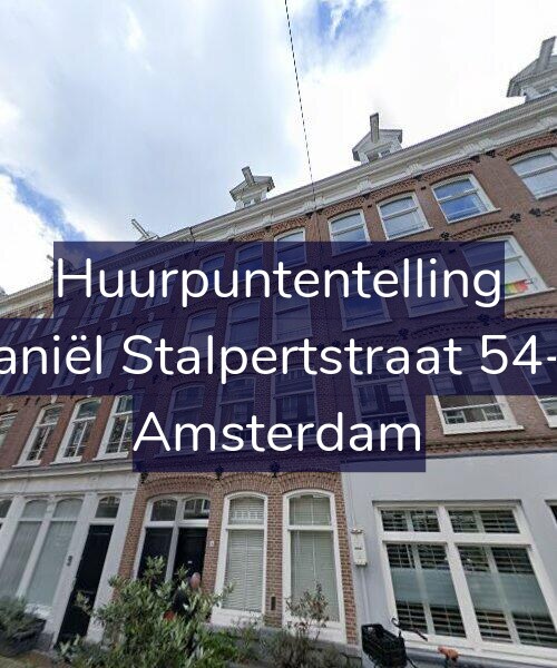 Foto gevel Huurpuntentelling voor Daniël Stalpertstraat 54-H, Amsterdam