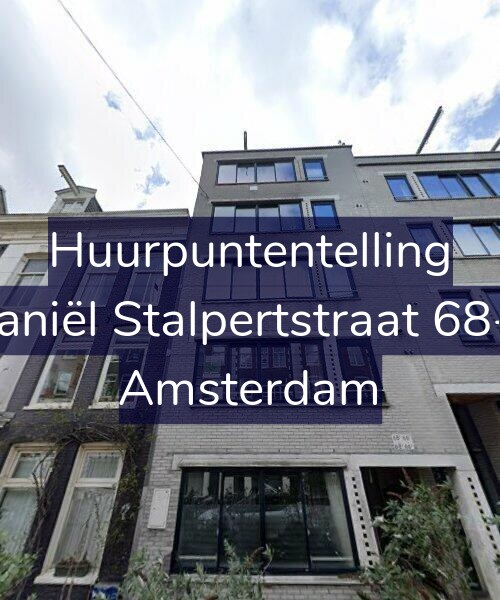 Foto gevel Huurpuntentelling voor Daniël Stalpertstraat 68-E, Amsterdam