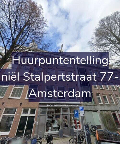 Foto gevel Huurpuntentelling voor Daniël Stalpertstraat 77-3B, Amsterdam