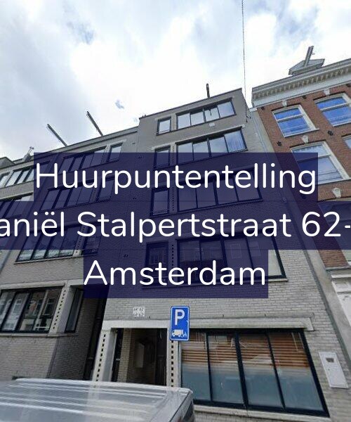 Foto gevel Huurpuntentelling voor Daniël Stalpertstraat 62-D, Amsterdam