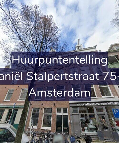 Foto gevel Huurpuntentelling voor Daniël Stalpertstraat 75-C, Amsterdam