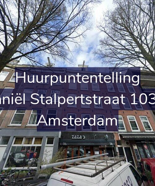 Foto gevel Huurpuntentelling voor Daniël Stalpertstraat 103-3, Amsterdam