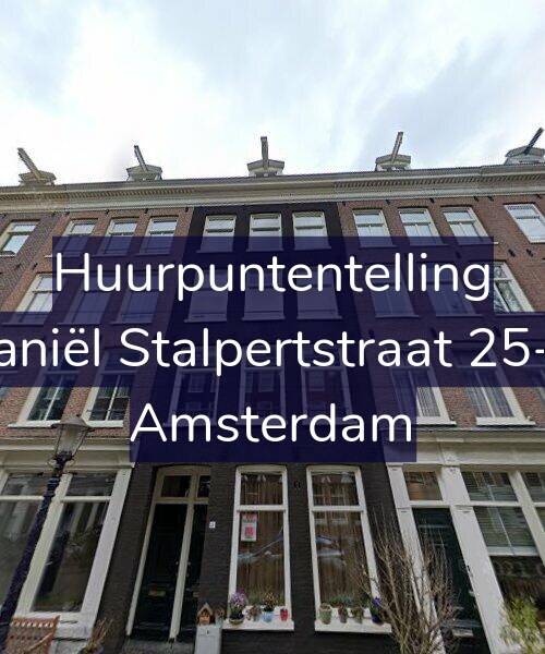 Foto gevel Huurpuntentelling voor Daniël Stalpertstraat 25-H, Amsterdam
