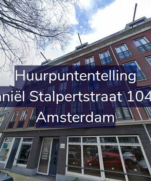 Foto gevel Huurpuntentelling voor Daniël Stalpertstraat 104-E, Amsterdam