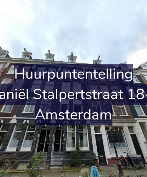 Foto gevel Huurpuntentelling voor Daniël Stalpertstraat 18-2, Amsterdam