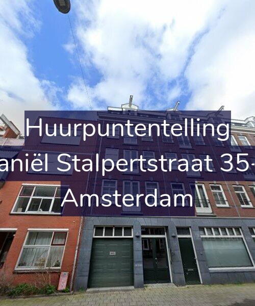 Foto gevel Huurpuntentelling voor Daniël Stalpertstraat 35-C, Amsterdam