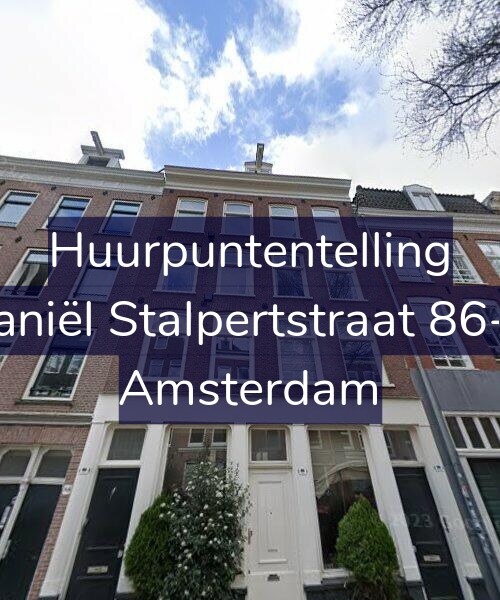Foto gevel Huurpuntentelling voor Daniël Stalpertstraat 86-H, Amsterdam
