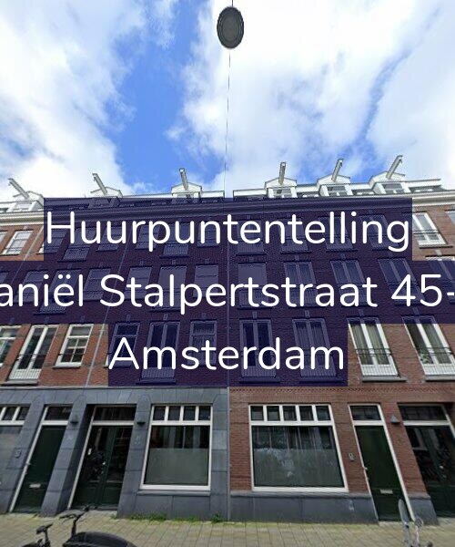 Foto gevel Huurpuntentelling voor Daniël Stalpertstraat 45-H, Amsterdam
