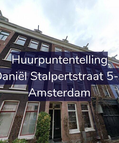 Foto gevel Huurpuntentelling voor Daniël Stalpertstraat 5-1, Amsterdam