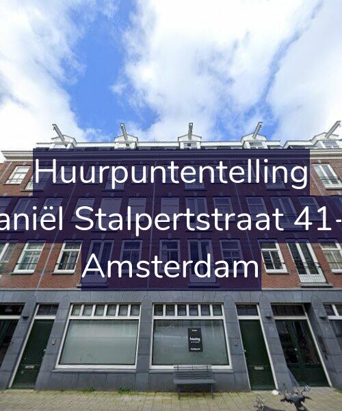 Foto gevel Huurpuntentelling voor Daniël Stalpertstraat 41-H, Amsterdam
