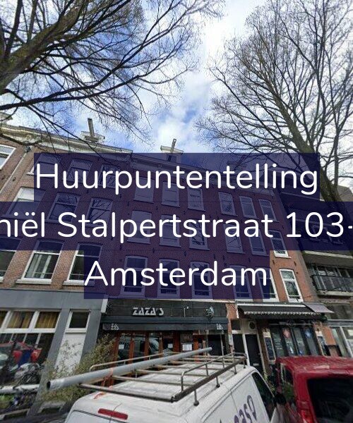 Foto gevel Huurpuntentelling voor Daniël Stalpertstraat 103-1B, Amsterdam