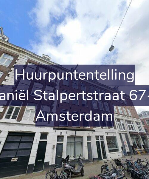 Foto gevel Huurpuntentelling voor Daniël Stalpertstraat 67-2, Amsterdam